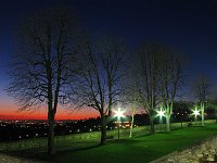 Sabato sera tramonto in Città Alta di Bergamo il 14 febbraio 09 - FOTOGALLERY